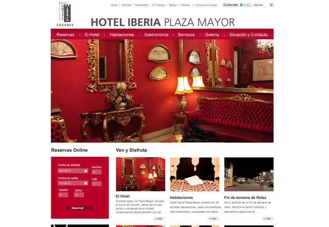 DESARROLLO WEB HOTELERA 2.0